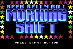 Beer Belly Bill 2 (Homebrew) — Title screen